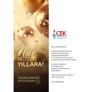 Doğum Günü Kartı 