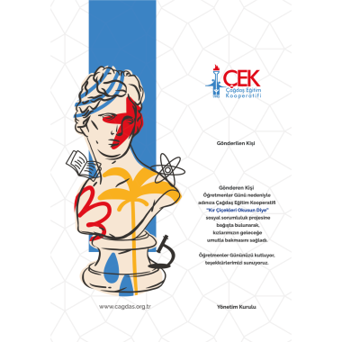 Öğretmenler Günü Kartı 