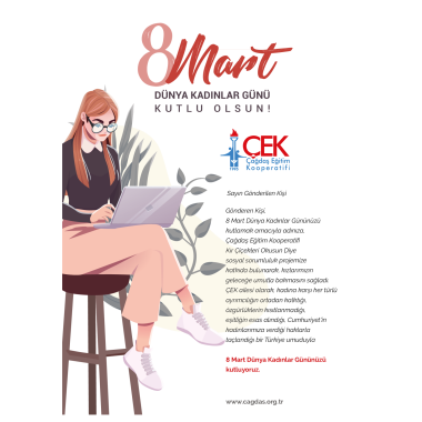 Kadınlar Günü Kartı